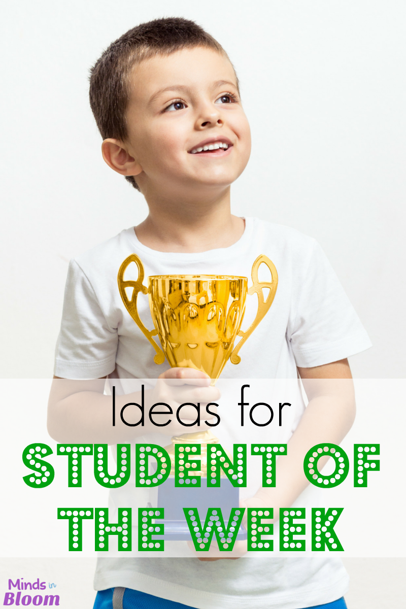 Ideas For Student Of The Week Super Star VIP Etc Minds In Bloom