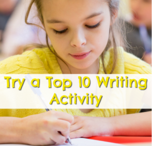 What's a fun and engaging way to get your students to write? A top ten writing activity! These are often very appealing to students, because they like to rank things, and they can be used in lots of different ways. Click through to read this post with my suggestions for all of the different ways that you can use a top ten writing activity in your class.