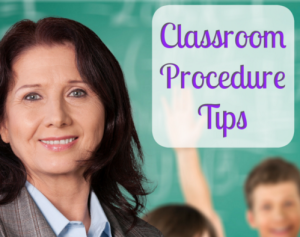 Check out these five classroom procedure tips to help you successfully teach classroom procedures. There's a free checklist included in the post, as well!