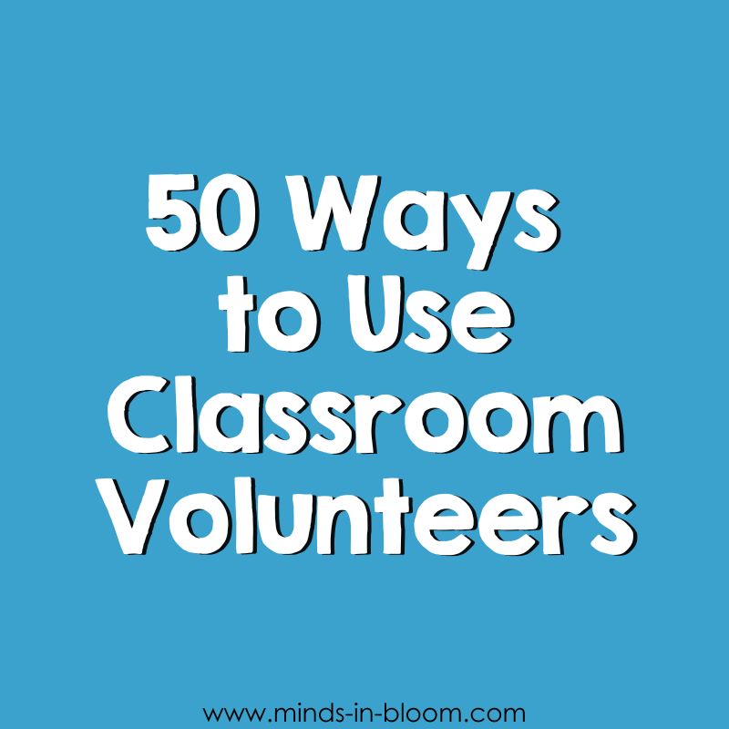 classroom volunteers