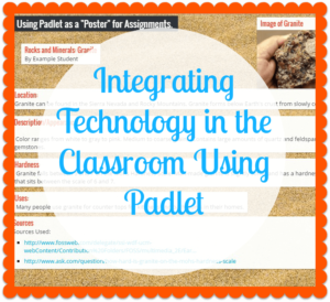 Have you considered using Padlet in your classroom as a way to integrate technology? Our guest blogger's post gives a tutorial on how to get started using Padlet, so click through to get all the details!