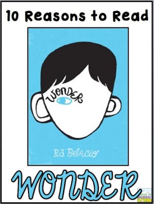 In case you need them, this post details 10 reasons why you need to teach Wonder by R.J. Palacio to your students. Not only will you fall in love with this novel, but your students will also become enthralled with it. It's an instructionally rich novel and provides opportunities for teaching not only literary devices but also themes like friendship and kindness. Read all 10 reasons here! In case you need them, this post details 10 reasons why you need to teach Wonder by R.J. Palacio to your students. Not only will you fall in love with this novel, but your students will also become enthralled with it. It's an instructionally rich novel and provides opportunities for teaching not only literary devices but also themes like friendship and kindness. Read all 10 reasons here!