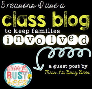 Do you use a class blog? Although blogs can be a fair amount of work to set up and personalize, they're an incredibly easy way to keep parents in the loop about what's going on in the classroom! Click through to read our guest blogger's five reasons why uses a class blog.