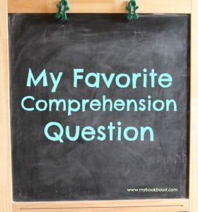 What's your favorite comprehension question? You've never thought about it, have you?! Get your students thinking with this great comprehension question!