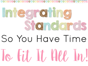 Teachers everywhere know how hard it is to fit in all your standards so that you teach everything you're supposed to teach in a school year. Often, teachers don't meet this high expectation, because there's just too much. How can we start making it happen? Our guest blogger shares her insight on integrating standards so that you can fit more curriculum into your lessons - curriculum that's interdisciplinary! Click through to read more.