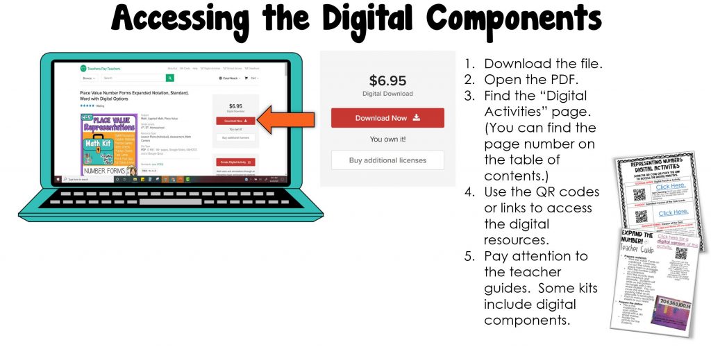 Math Kits with Distance Learning