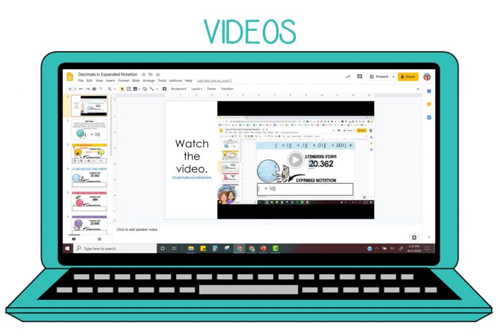 Math Kits with Distance Learning