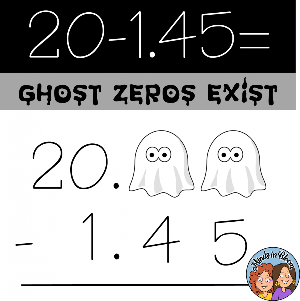 Ghost zeros and ghost decimals