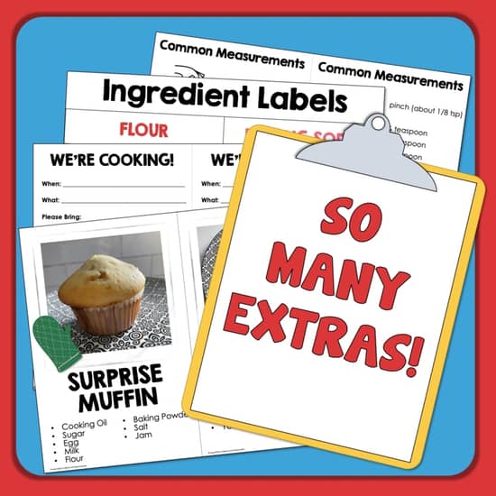 Fun Cooking Activities for Kids Fun Cooking Activities for Kids - Single-Serving Recipe Cards