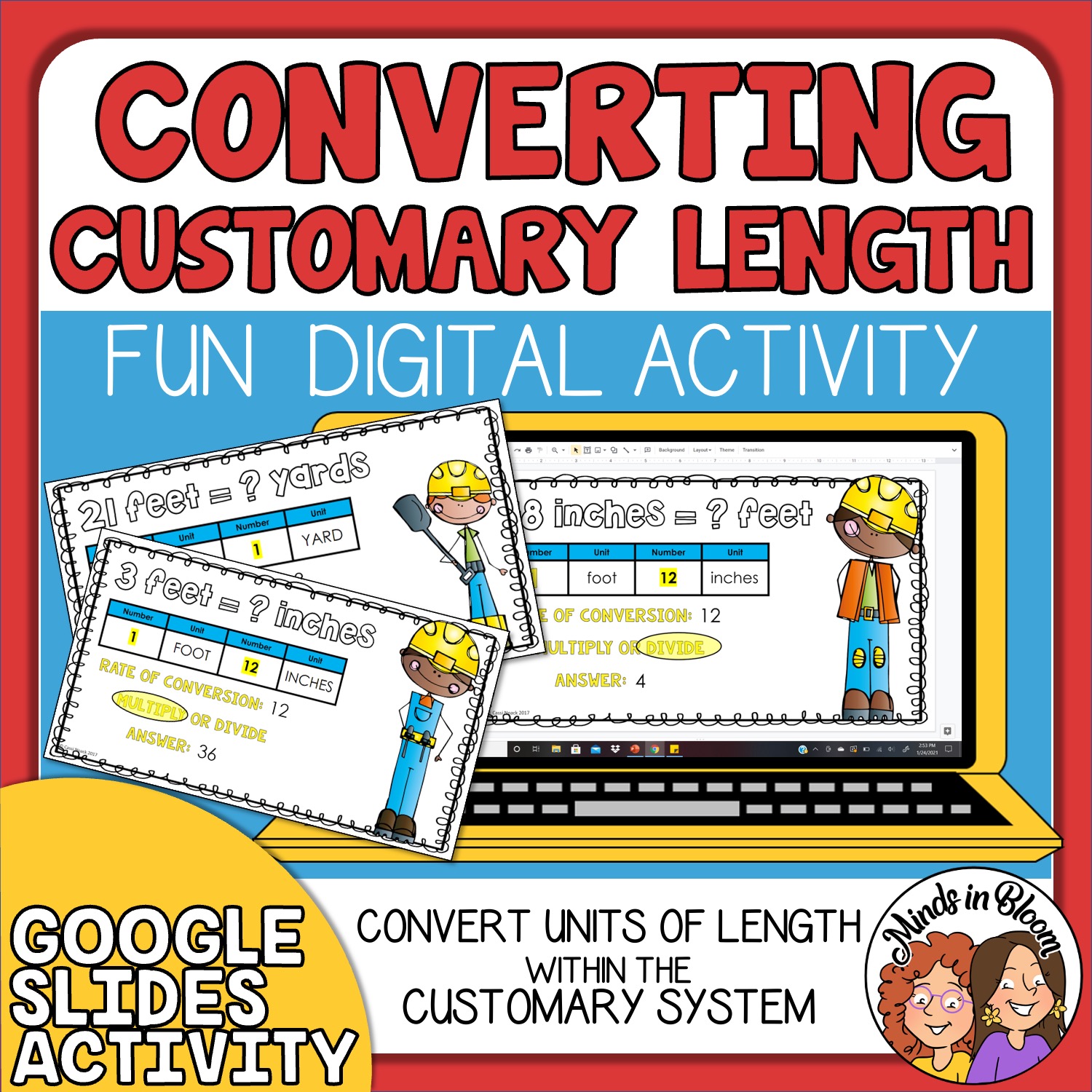 Converting Customary Length Converting Measurements Of Length Inches 
