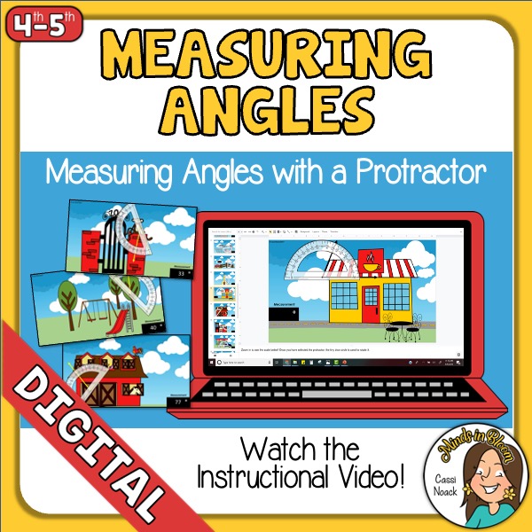 Measuring Angles with a Protractor (4th & 5th Grade) Google Slides Activity Minds in Bloom